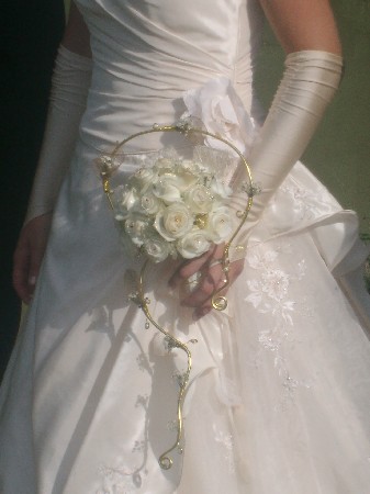 Bouquet de mariée moderne